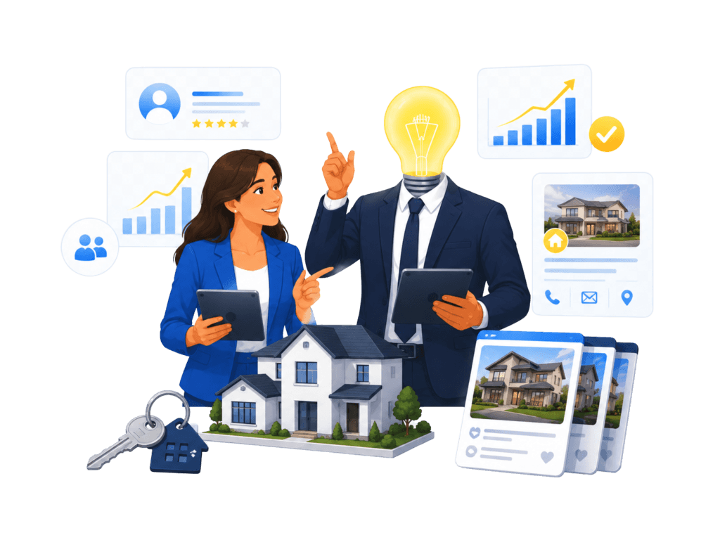 Real estate agent marketing for New York and New Jersey